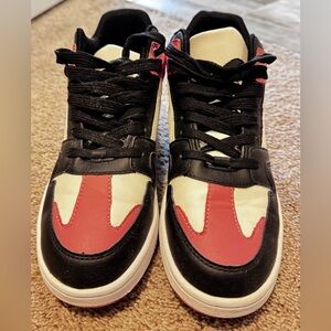 ASOS Black and Pink Women's Sneakers